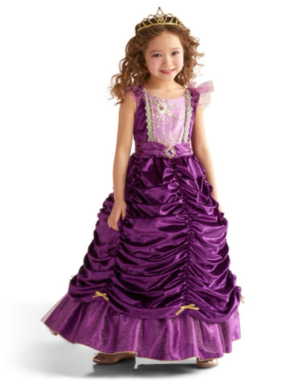 Royal Purple Princess Gown for Girls size 5/6